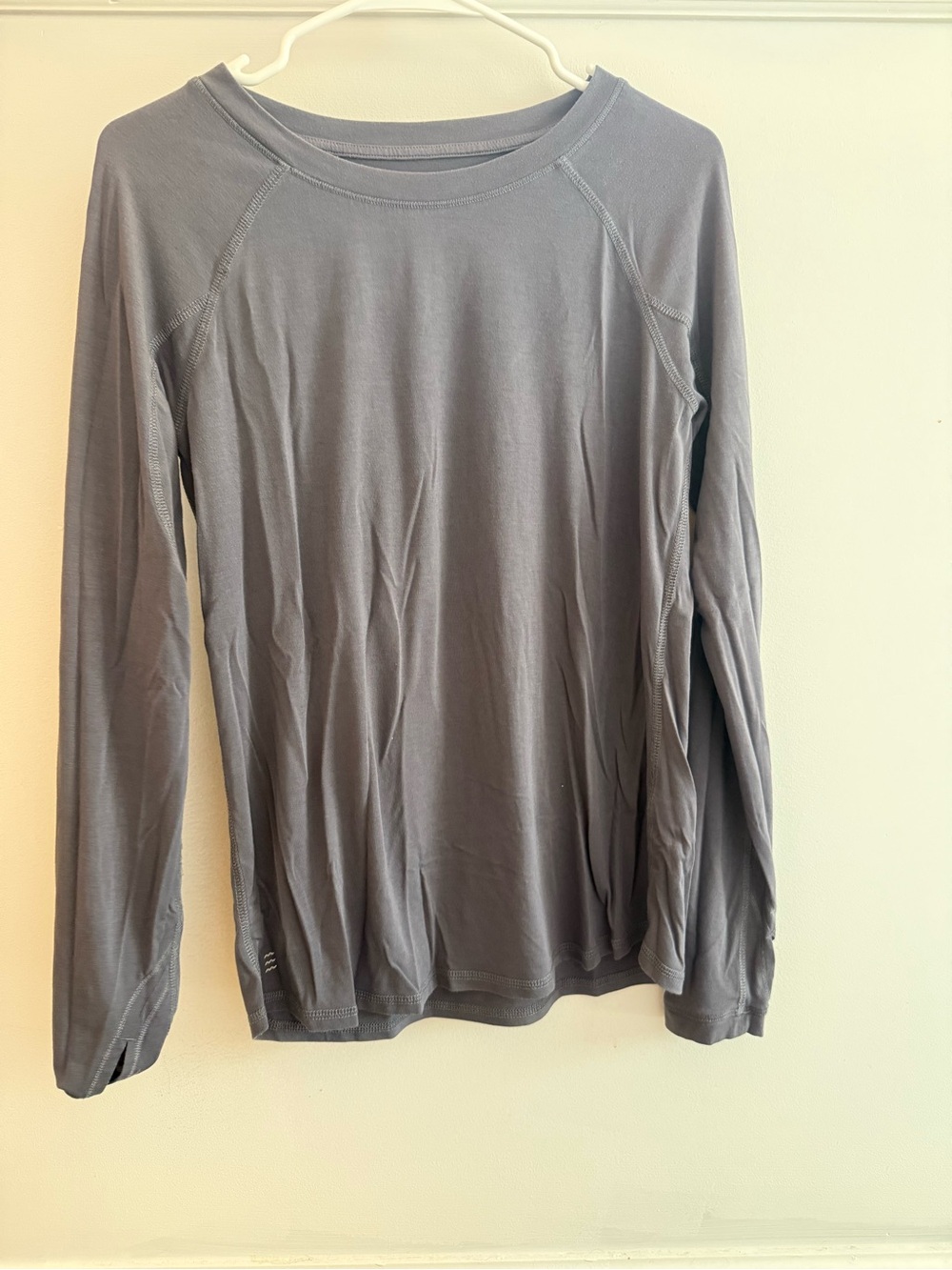Free fly apparel bamboo shade long sleeve tee sz M faded blue
